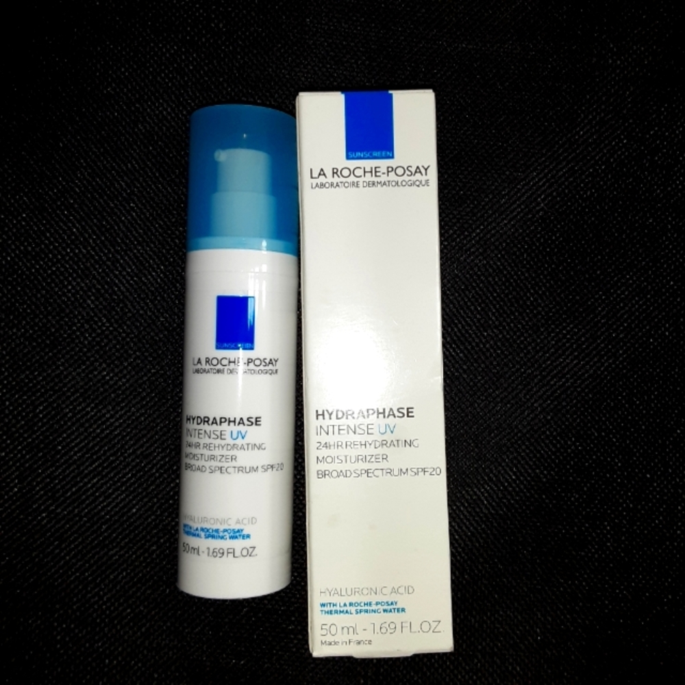 La Roche Posay Hydraphase Intense UV Moisturizer SPF 20 50 ML Brand New